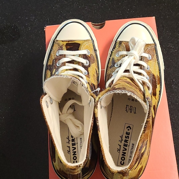 Unisex Calf Fur Converse Hightop main image 10
